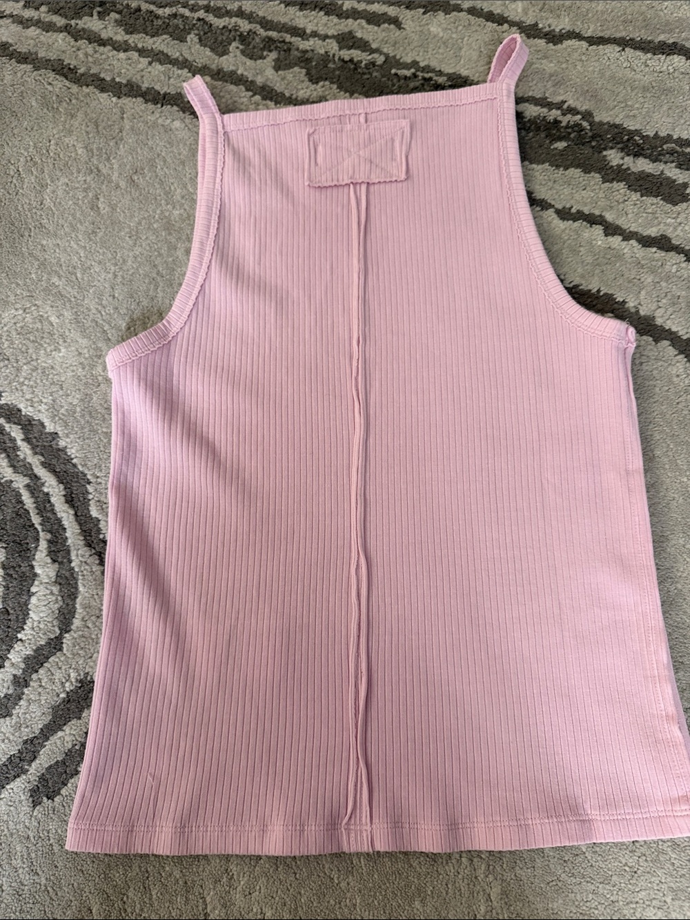 NWOT Free People MIA Ribbed Square-Neck Tank